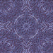 Round Patterned Plum Purple Rug, pat3721blu