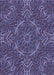 Patterned Plum Purple Rug, pat3721blu