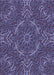 Machine Washable Transitional Plum Purple Rug, wshpat3721blu