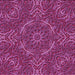 Round Patterned Crimson Purple Rug, pat3721pur