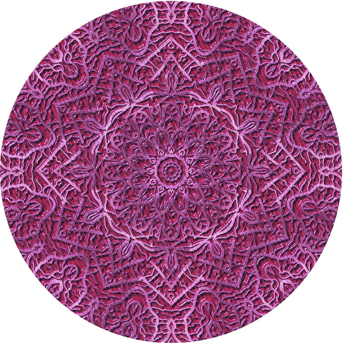 Square Machine Washable Transitional Crimson Purple Rug in a Living Room, wshpat3721pur