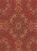 Patterned Red Novelty Rug, pat3721