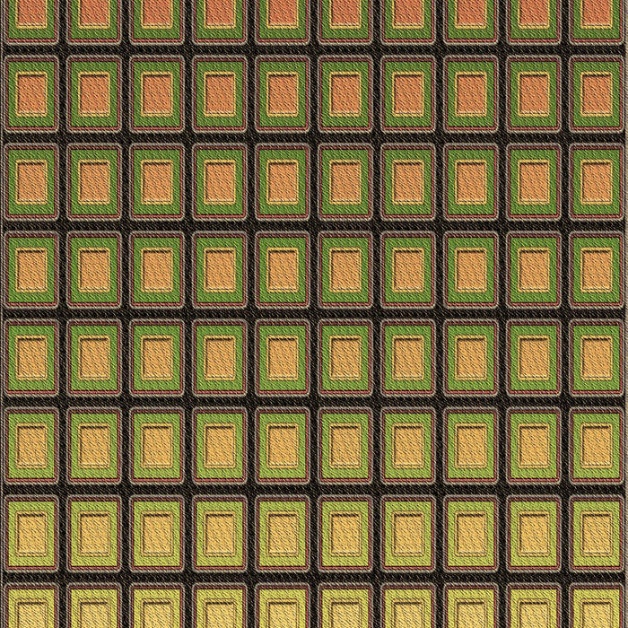 Machine Washable Transitional Brown Rug, wshpat3722brn