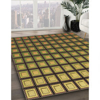 Patterned Brown Rug, pat3722brn