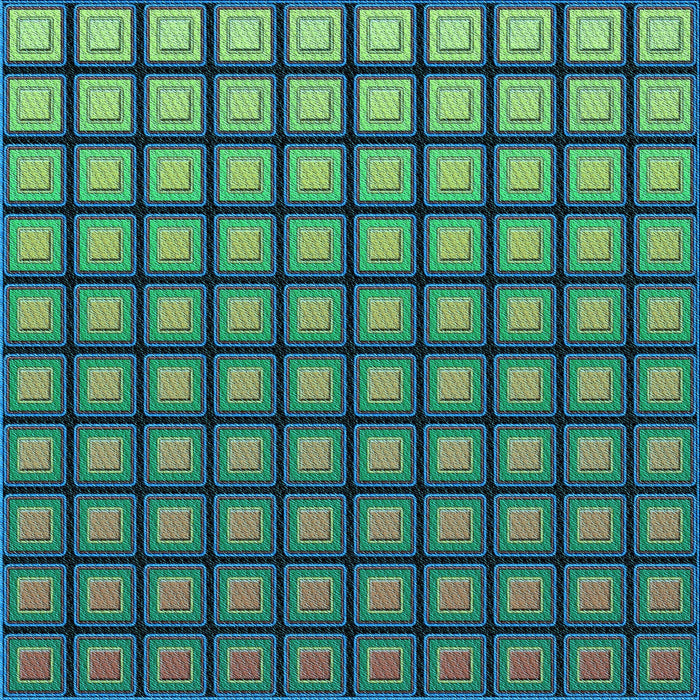 Round Machine Washable Transitional Lime Mint Green Rug, wshpat3722lblu