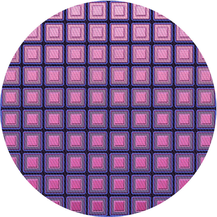 Square Machine Washable Transitional Purple Rug in a Living Room, wshpat3722pur