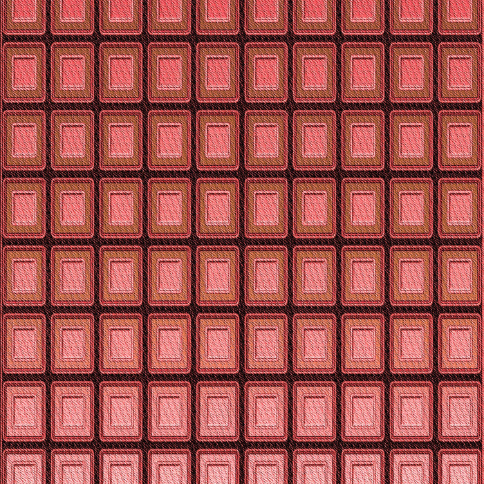 Machine Washable Transitional Tomato Red Rug, wshpat3722rd