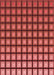 Patterned Tomato Red Rug, pat3722rd