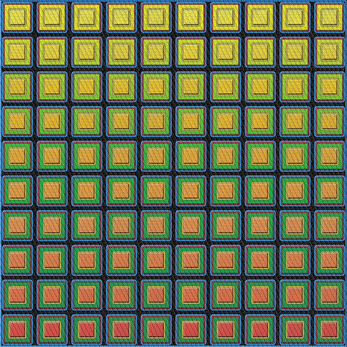 Square Patterned Burgundy Brown Novelty Rug, pat3722