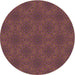 Square Patterned Petra Gold Brown Rug, pat3723brn