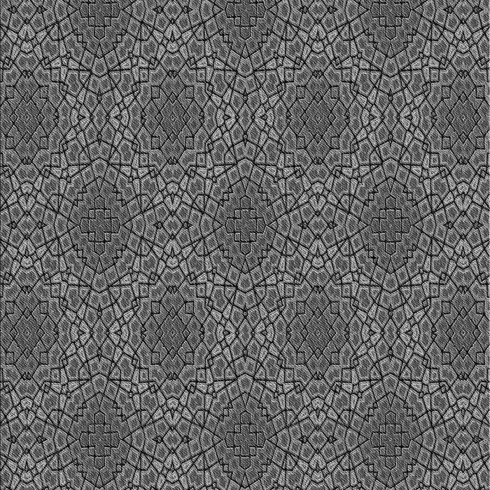 Patterned Dark Gray Black Rug, pat3723gry