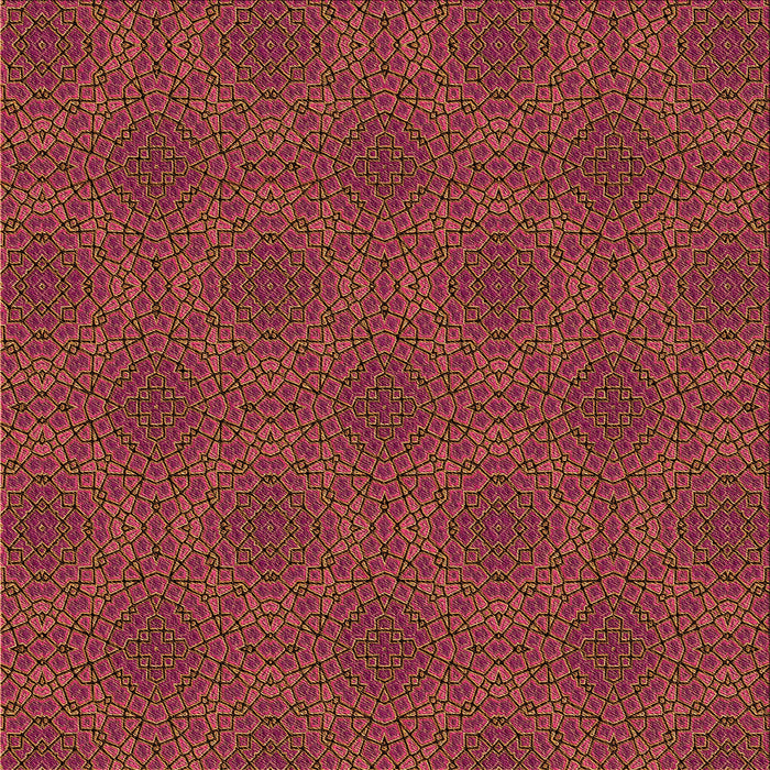 Round Machine Washable Transitional Red Rug, wshpat3723org