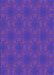 Patterned Bright Purple Rug, pat3723pur