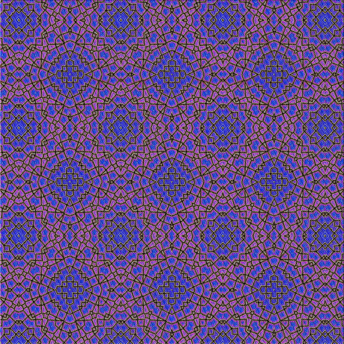 Sideview of Machine Washable Transitional Bright Purple Rug, wshpat3723