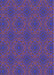 Machine Washable Transitional Bright Purple Rug, wshpat3723