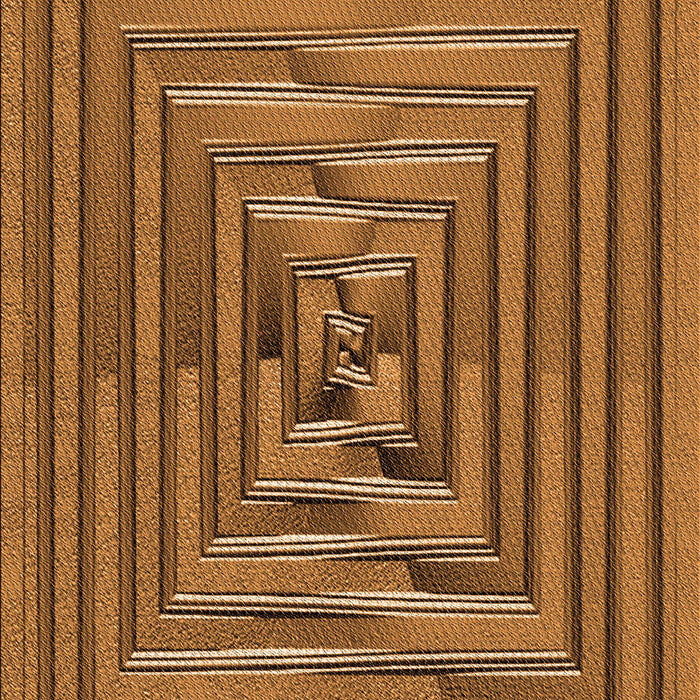 Machine Washable Transitional Saddle Brown Rug, wshpat3724org