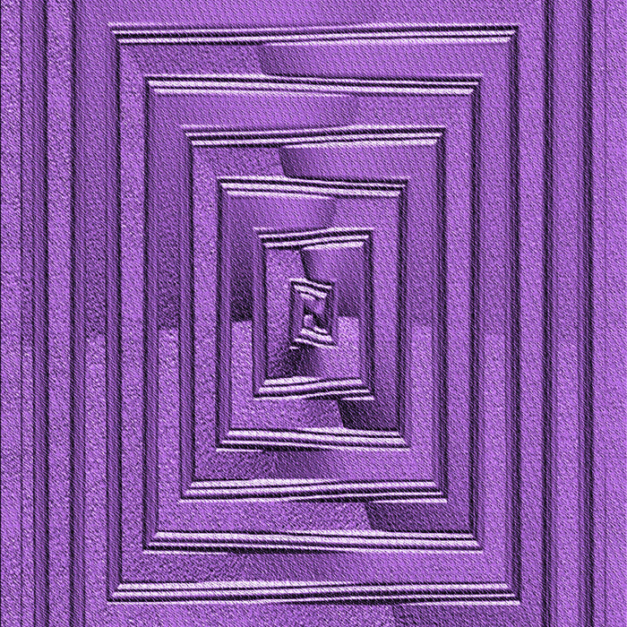 Patterned Purple Rug, pat3724pur