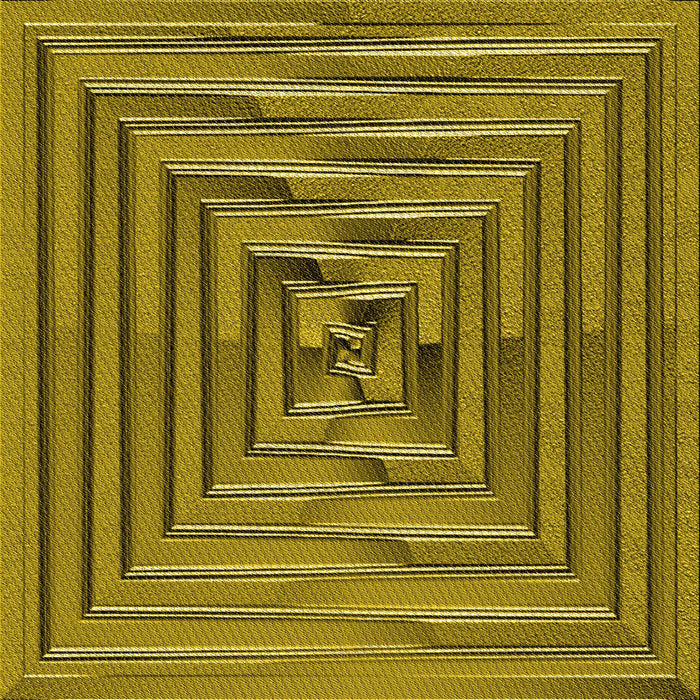 Round Patterned Dark Bronze Brown Rug, pat3724yw