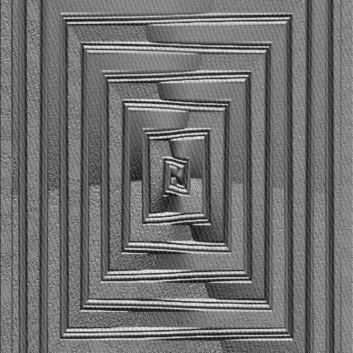 Machine Washable Transitional Dark Gray Rug, wshpat3724