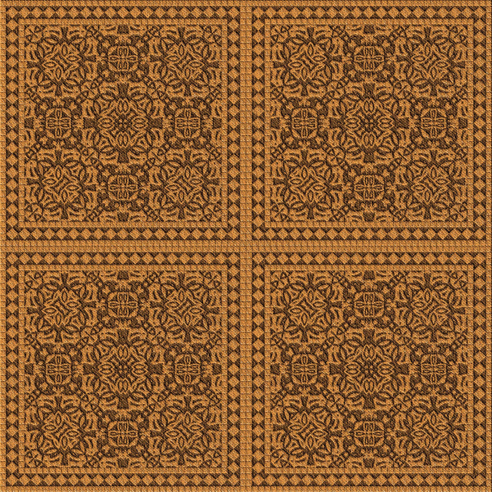 Round Machine Washable Transitional Red Brown Rug, wshpat3726org