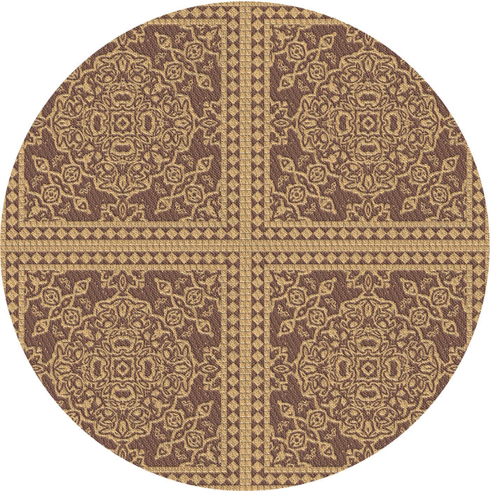 Square Machine Washable Transitional Orange Rug in a Living Room, wshpat3727brn