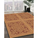 Machine Washable Transitional Orange Rug in a Family Room, wshpat3727org