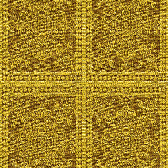 Machine Washable Transitional Dark Bisque Brown Rug, wshpat3727yw