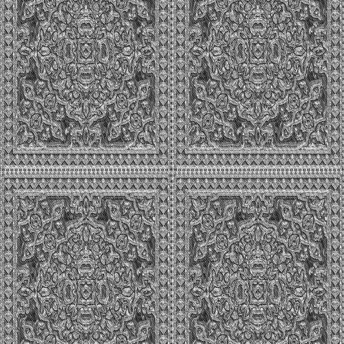 Machine Washable Transitional Dark Gray Rug, wshpat3729gry