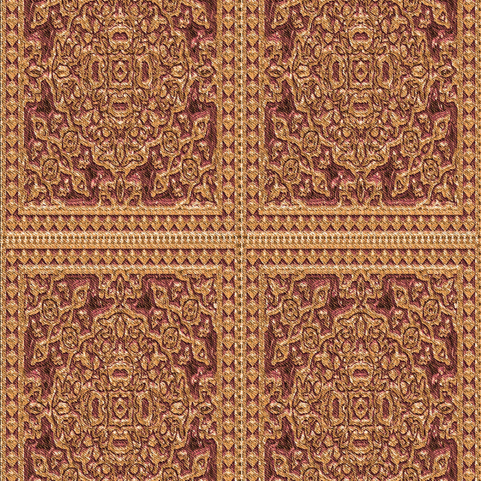 Machine Washable Transitional Orange Rug, wshpat3729org