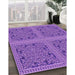 Machine Washable Transitional Purple Rug in a Family Room, wshpat3729pur