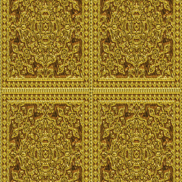 Machine Washable Transitional Saddle Brown Rug, wshpat3729yw