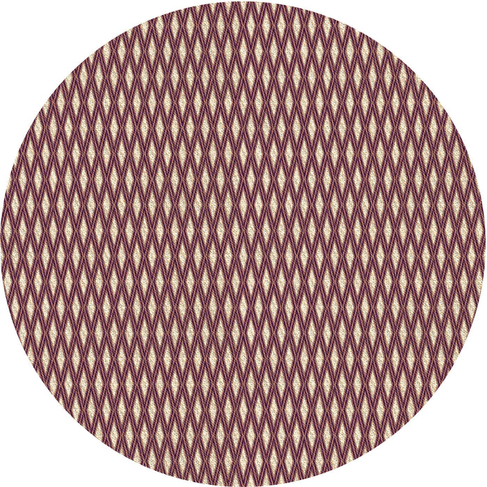 Square Patterned Brown Sugar Brown Rug, pat373brn