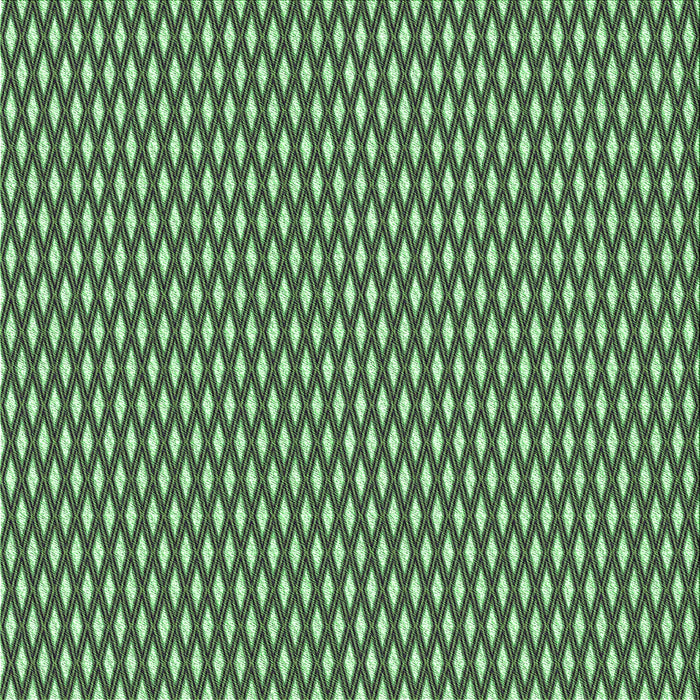 Round Patterned Green Rug, pat373grn