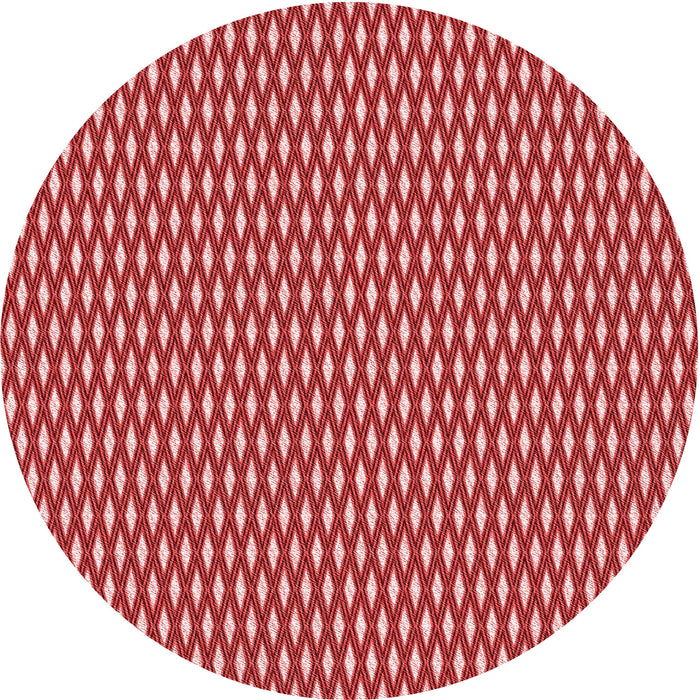 Square Machine Washable Transitional Pastel Red Pink Rug in a Living Room, wshpat373rd