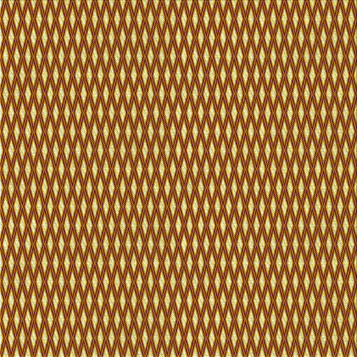 Round Patterned Orange Rug, pat373yw