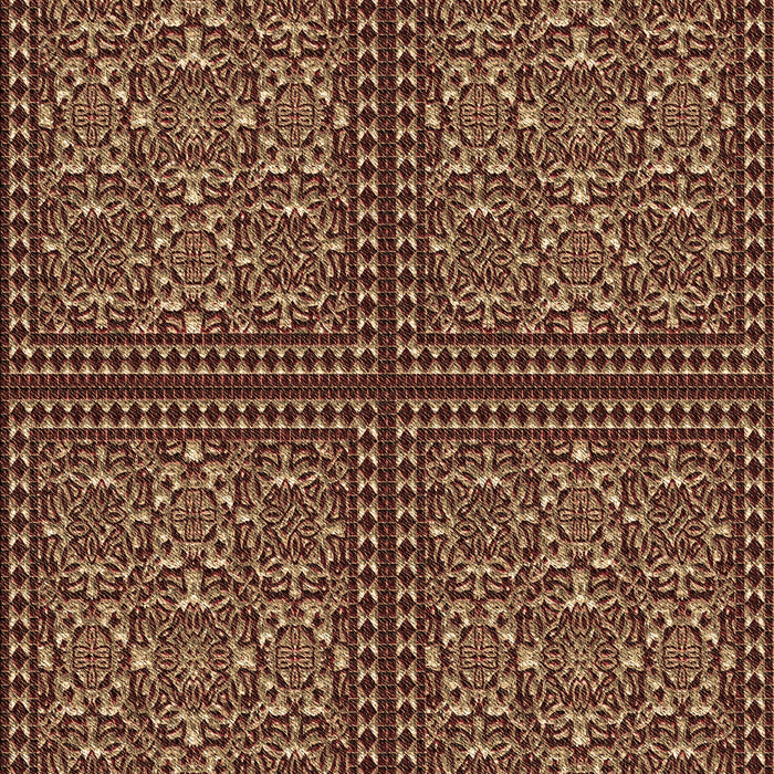 Machine Washable Transitional Bronze Brown Rug, wshpat3730brn