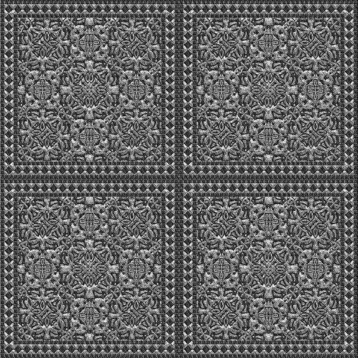 Round Machine Washable Transitional Gunmetal Gray Rug, wshpat3730gry