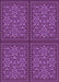 Patterned Purple Rug, pat3730pur