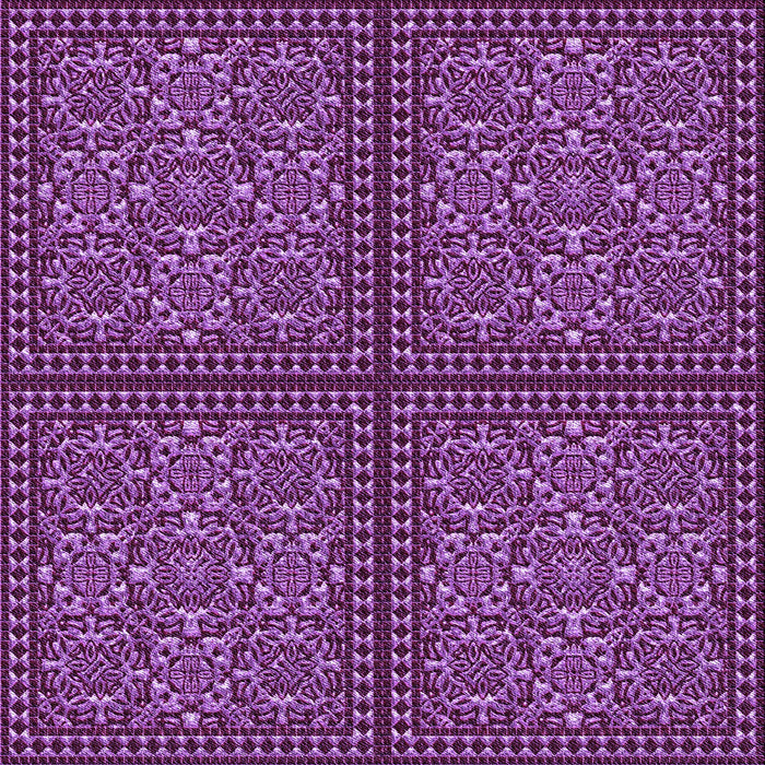 Round Machine Washable Transitional Purple Rug, wshpat3730pur