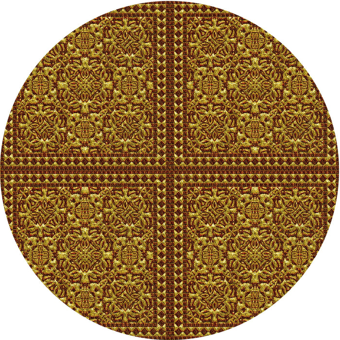 Square Patterned Dark Red Rug, pat3730yw