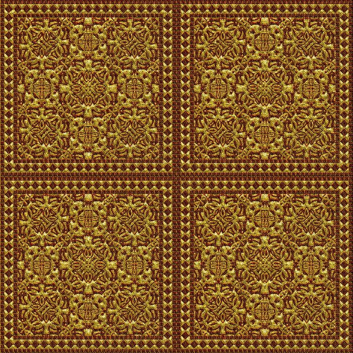 Round Patterned Dark Red Rug, pat3730yw