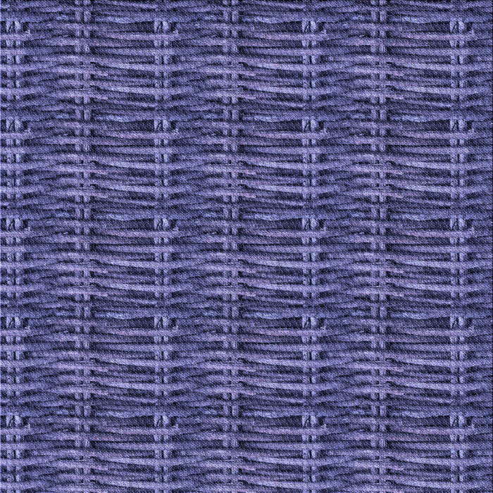 Round Machine Washable Transitional Medium Slate Blue Rug, wshpat3731blu