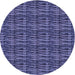 Square Patterned Medium Slate Blue Rug, pat3731blu