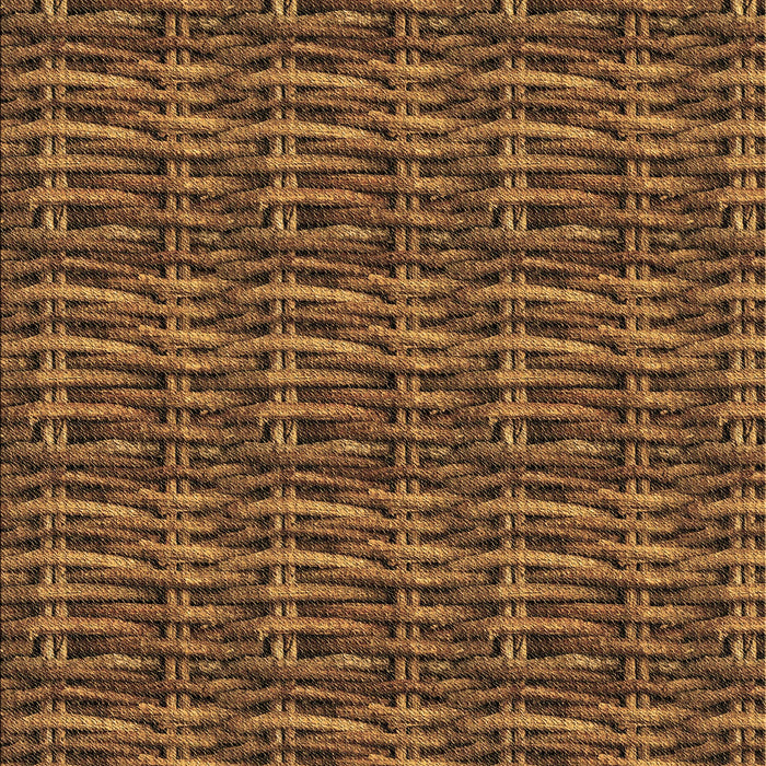 Patterned Bakers Brown Rug, pat3731brn