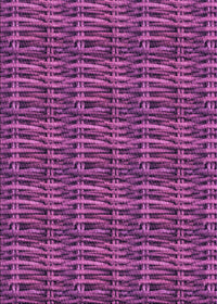 Machine Washable Transitional Purple Rug, wshpat3731pur