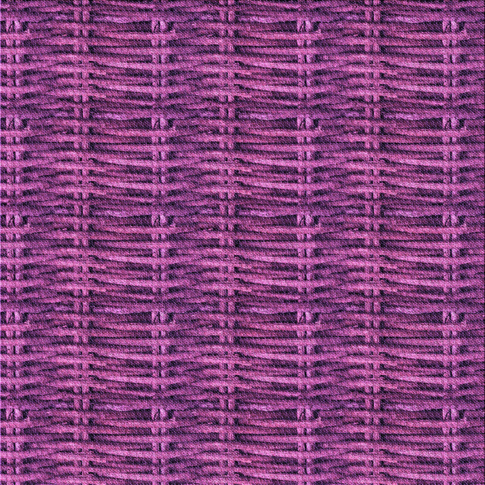 Round Patterned Purple Rug, pat3731pur