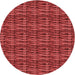 Square Patterned Tomato Red Rug, pat3731rd
