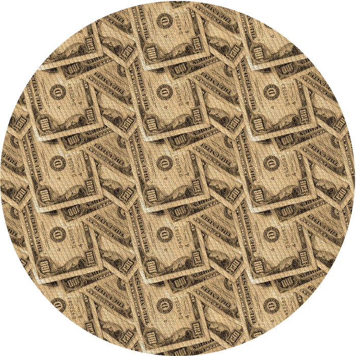Square Machine Washable Transitional Red Brown Rug in a Living Room, wshpat3732brn