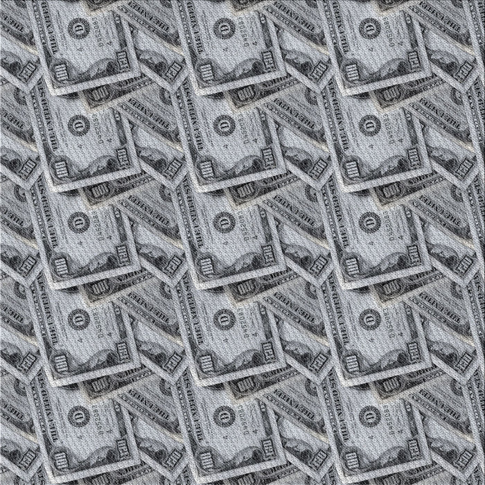 Square Patterned Gray Novelty Rug, pat3732