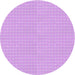 Square Patterned Purple Rug, pat3733pur